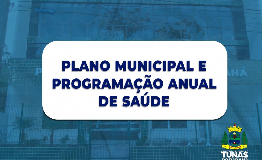 PLANO MUNICIPAL E PROGRAMAÇÃO ANUAL DE SAÚDE